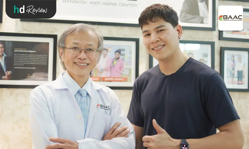 รีวิวตรวจสุขภาพและตรวจคัดกรองมะเร็งสำหรับผู้ชาย ที่ Bangkok Anti-Aging Center